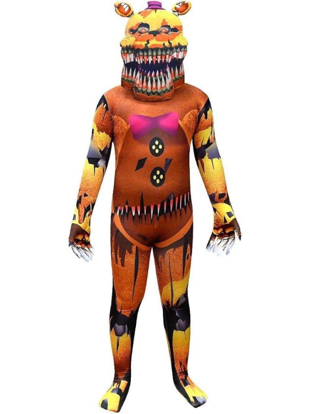 Five Nights at Freddy’s Nightmare Fredbear Inspired Halloween Costume – Kids US